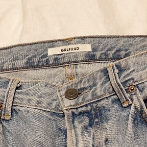 GRLFRND TATUM MID-RISE DENIM JEANS